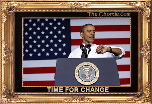 Time for change